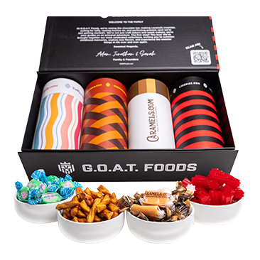 G.O.A.T. FOODS Best Set, 4-Pack, 48 oz Total