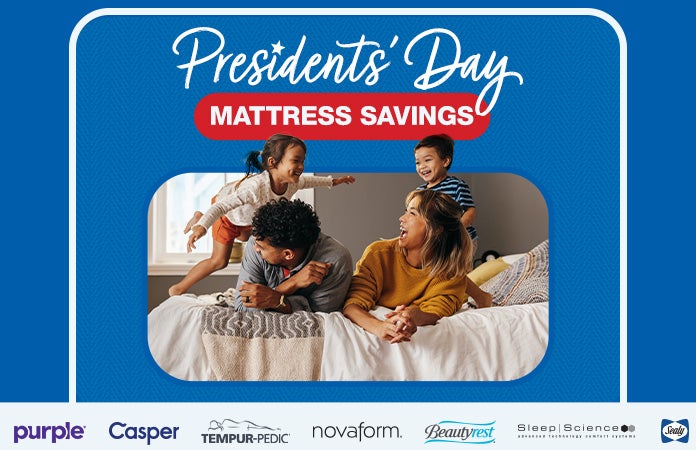 Shop Presidents' Day Mattress Savings