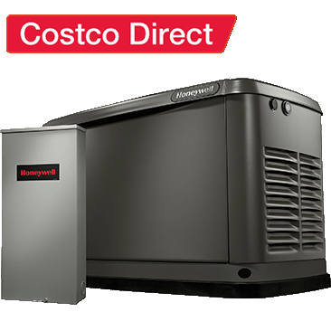 Honeywell 22kW Home Standby Generator with Transfer Switch