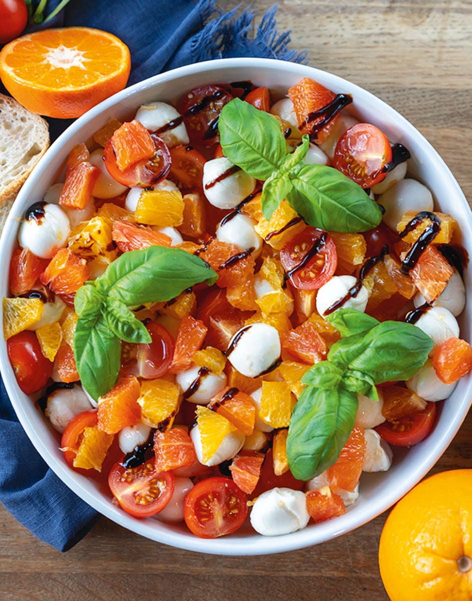 Kings River Citrus Caprese Salad