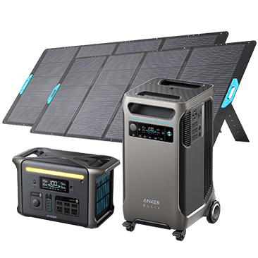 F3800 + F1500 Solar Generator Kit