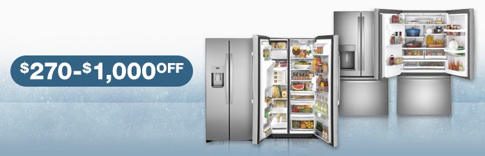 Save on Select GE Refrigerators