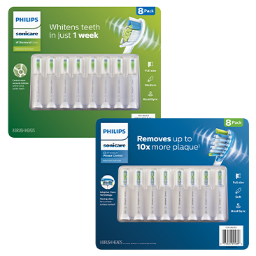 Philips Sonicare DiamondClean AND/OR Premium Plaque Control Replacement Brush Heads