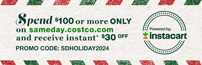 Instacart Spend $100 Get $30 Offer!