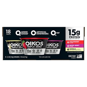 Oikos Triple Zero Greek Yogurt