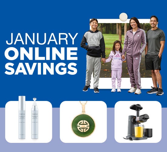 January Online Savings