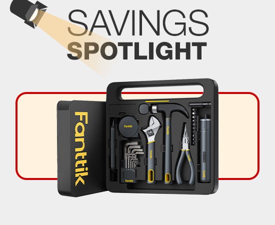 Fanttik N100 7-piece Household Tool Kit with S1 Pro Value Bundle $49.99 After $40 OFF