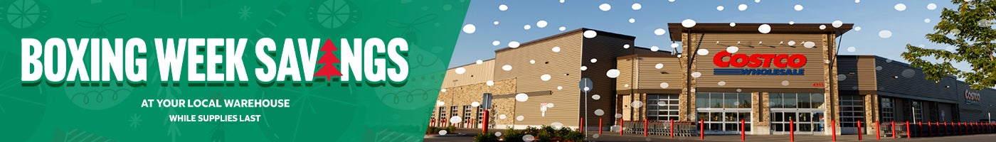 Boxing Week savings at your local warehouse.
