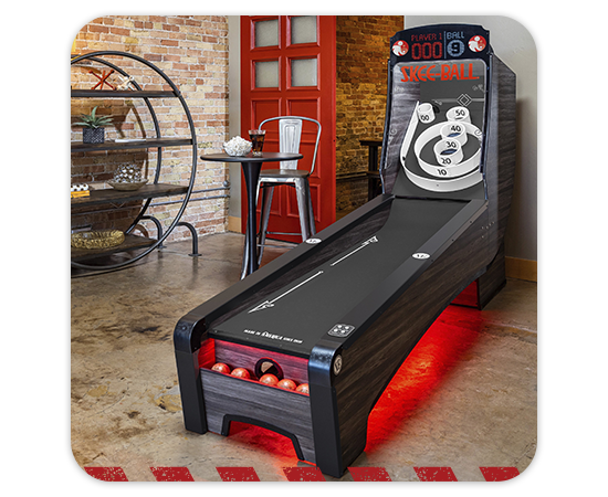 Skee-Ball 9' Signature Steel Home Arcade Game