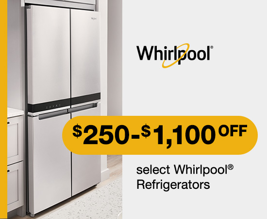 <center>Whirlpool Refrigerators</center>