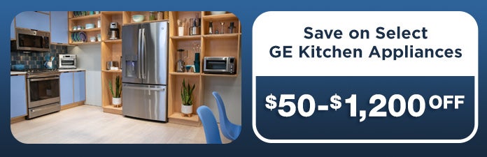 Save on Select GE Kitchen Appliances