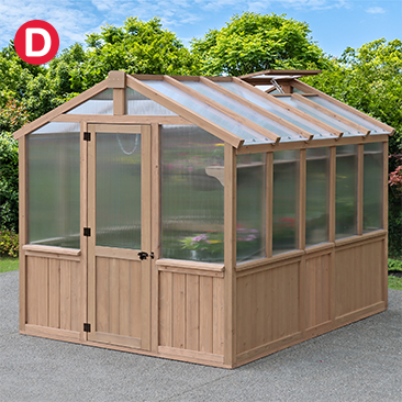 Yardistry 8' x 10' Greenhouse