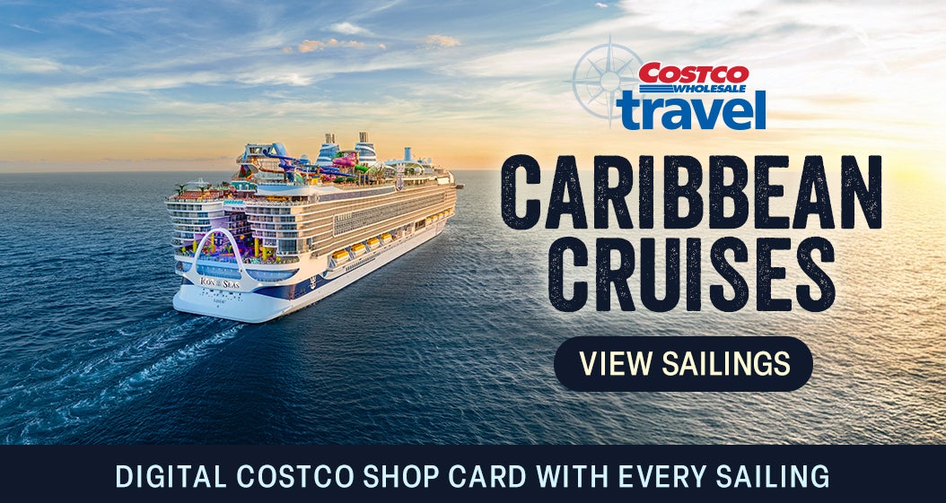 Costco Wholesale Travel. Caribbean Cruises. View Sailings. Digital Costco Shop Card with Every Sailing.