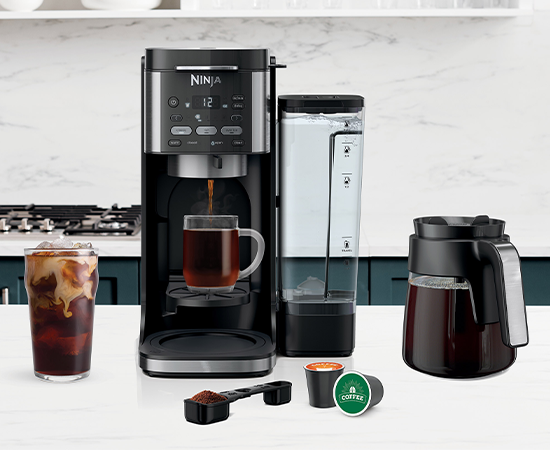 Ninja DualBrew XL Grounds and Pods Hot and Iced Coffee Maker