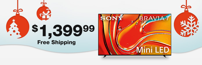 Sony 65-inch Class - BRAVIA 7 Series - 4K UHD QLED Mini-LED LCD TV