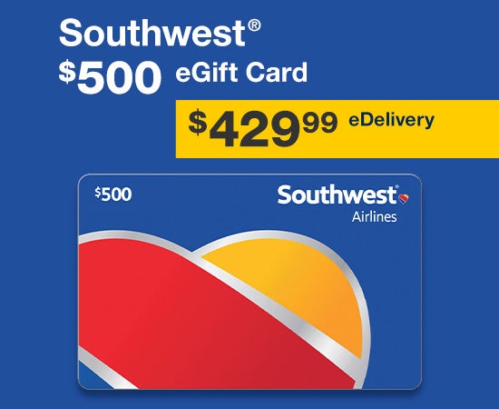 Southwest $500 eGift Card $429.99 eDelivery