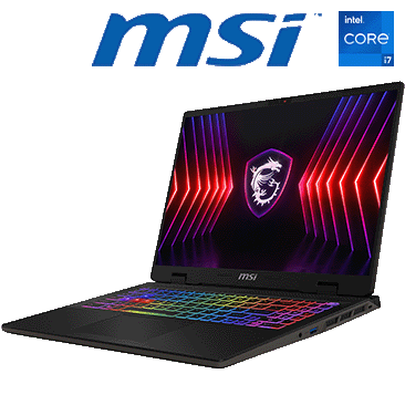 MSI Sword 16HX Gaming Laptop With Intel Core i7 Processor and GeForce RTX 4060 Graphics