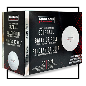 Kirkland Signature Golf Balls 2-Dozen, White