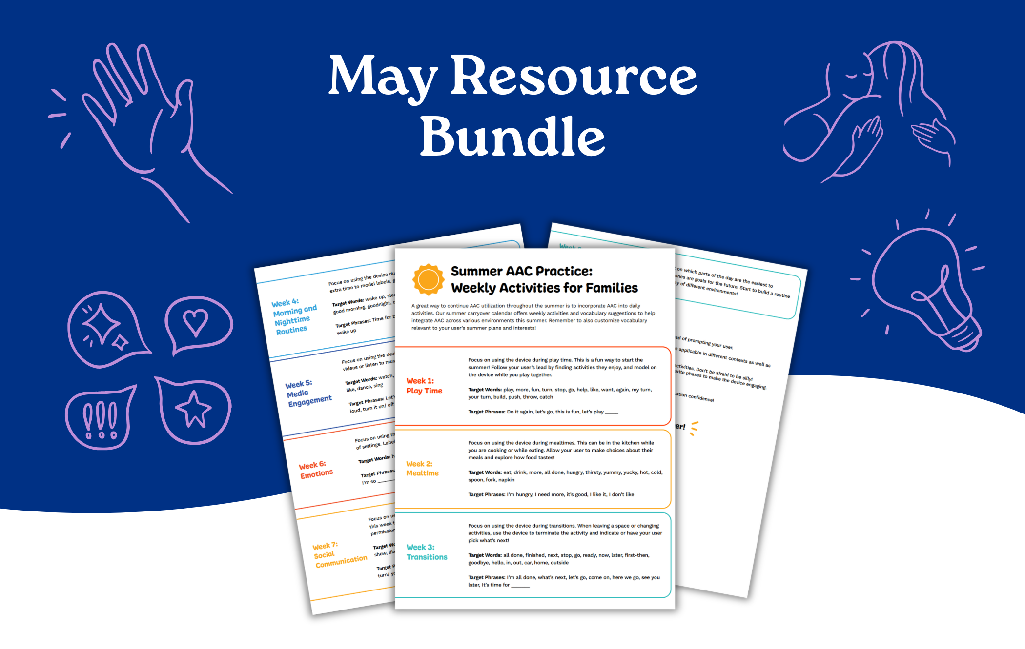 May Family Resource Bundle