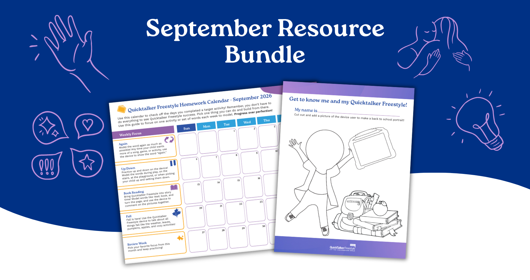 September 2026 Family Resource Bundle