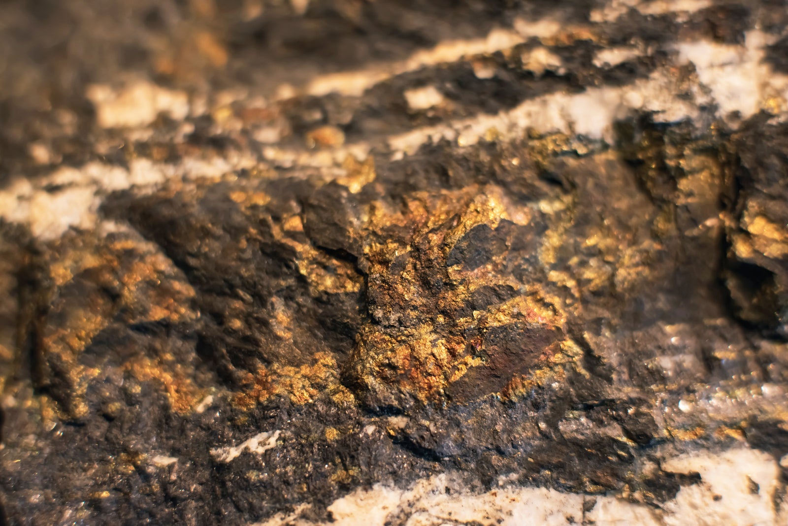 Scale inside wellbore.