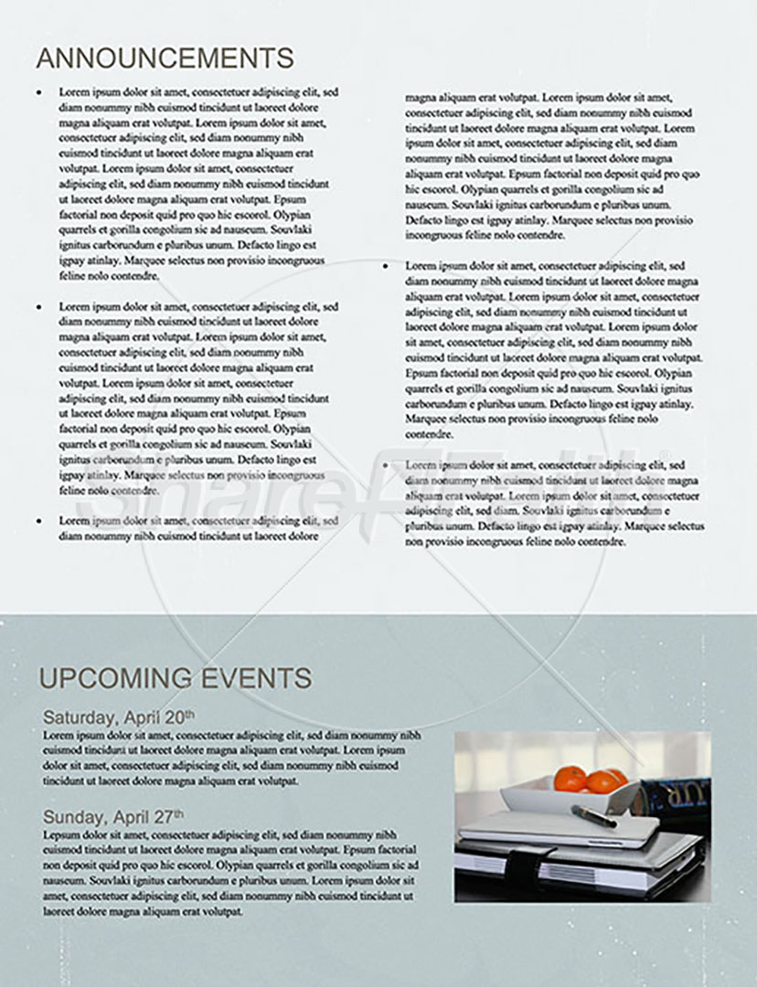 Circles Collection: Newsletter