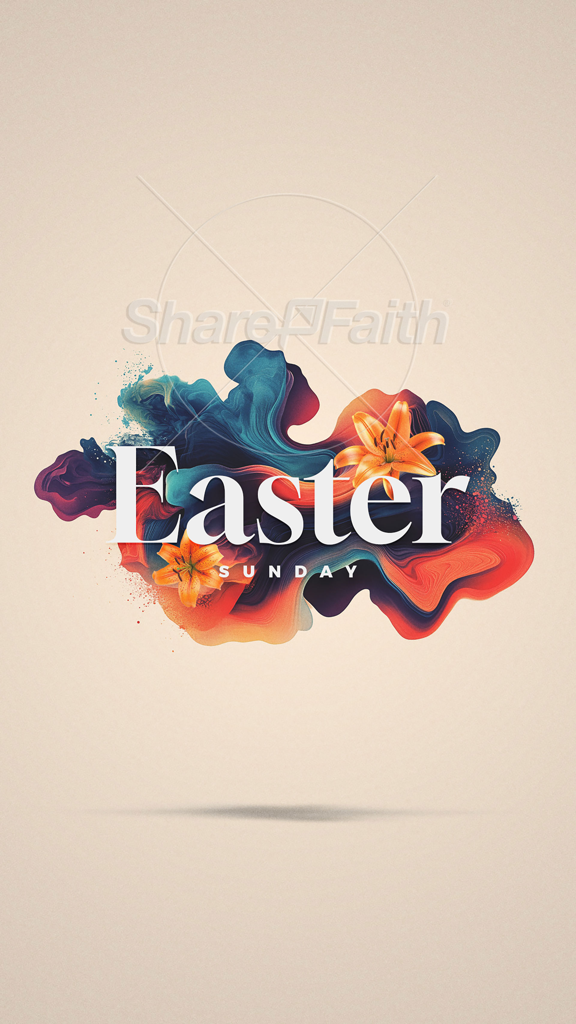 Easter Swirl: Social Media Graphic