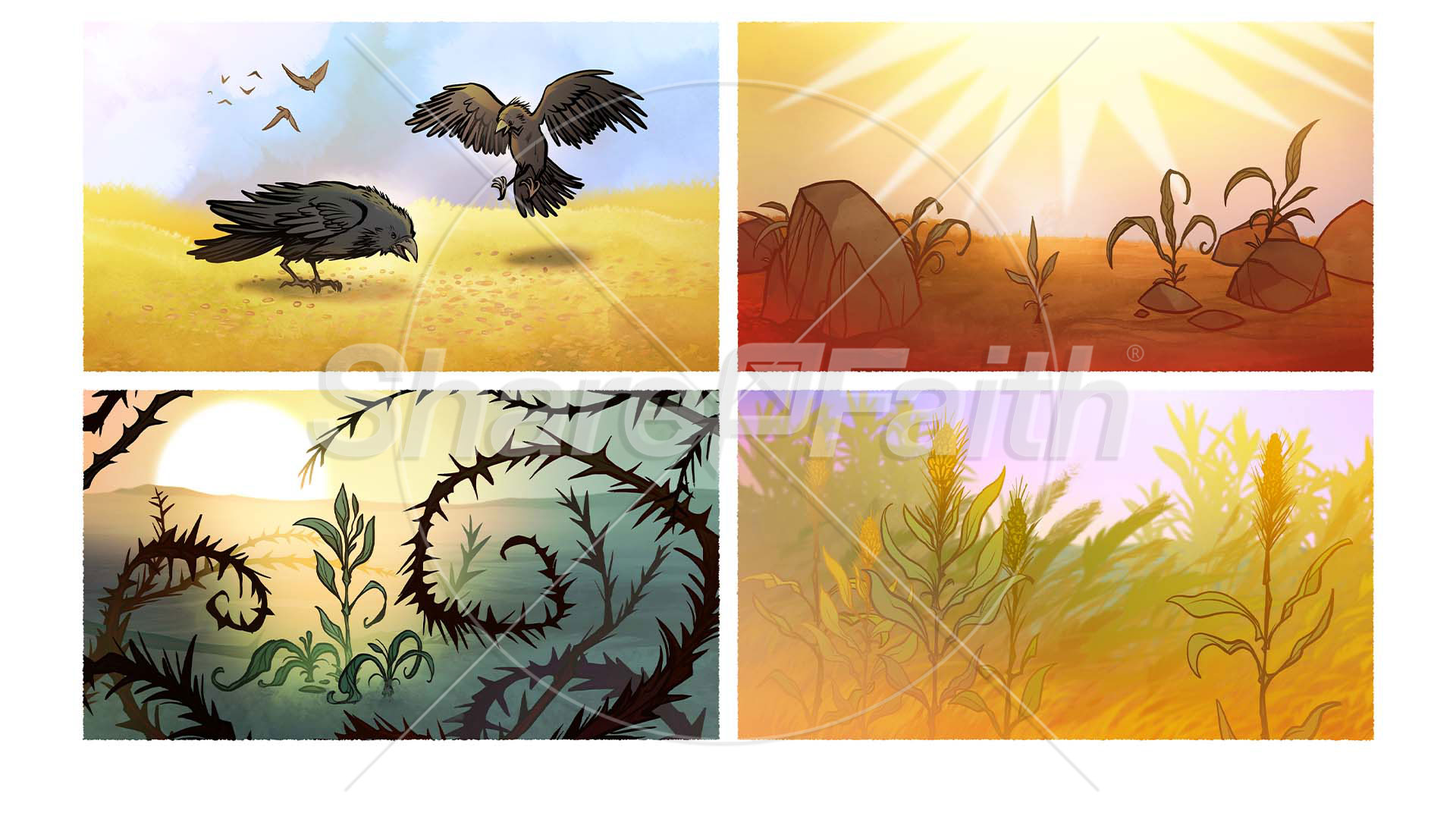 The Sower: Bible Story Slideshow