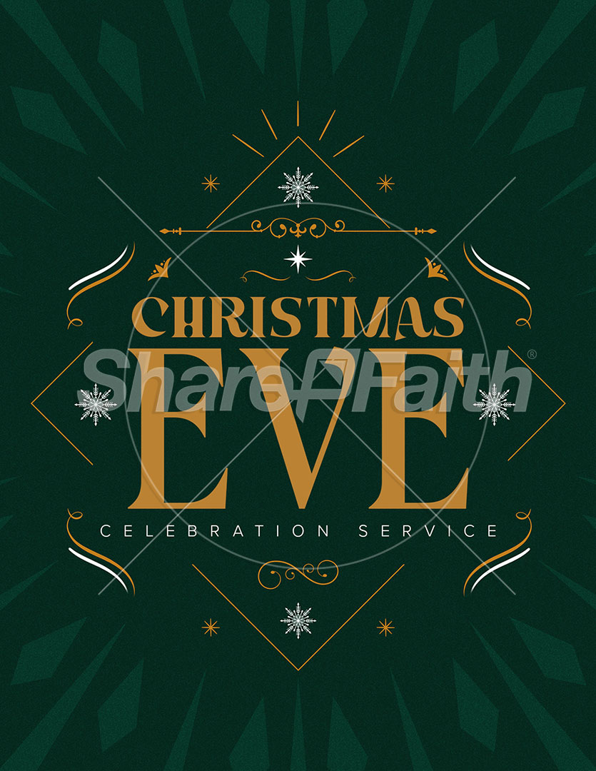 Christmas Eve Green: Flyer