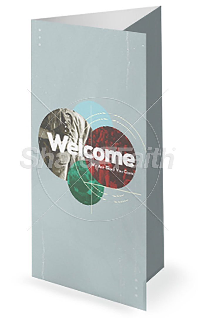 Circles Collection: Trifold Bulletin Cover