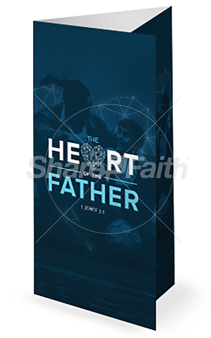 The Heart of the Father: Trifold Bulletin Cover