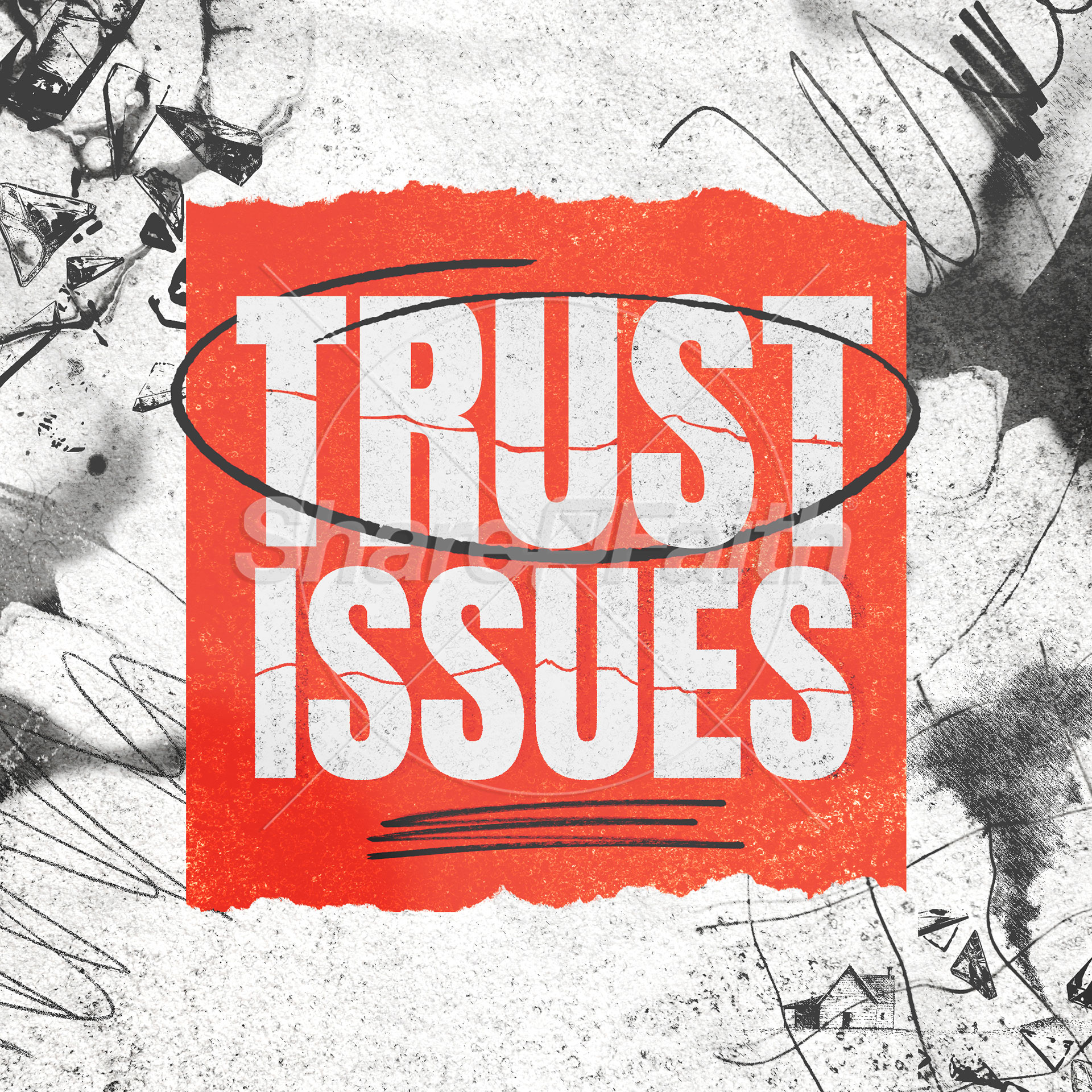 Trust Issues: Social Media Graphic