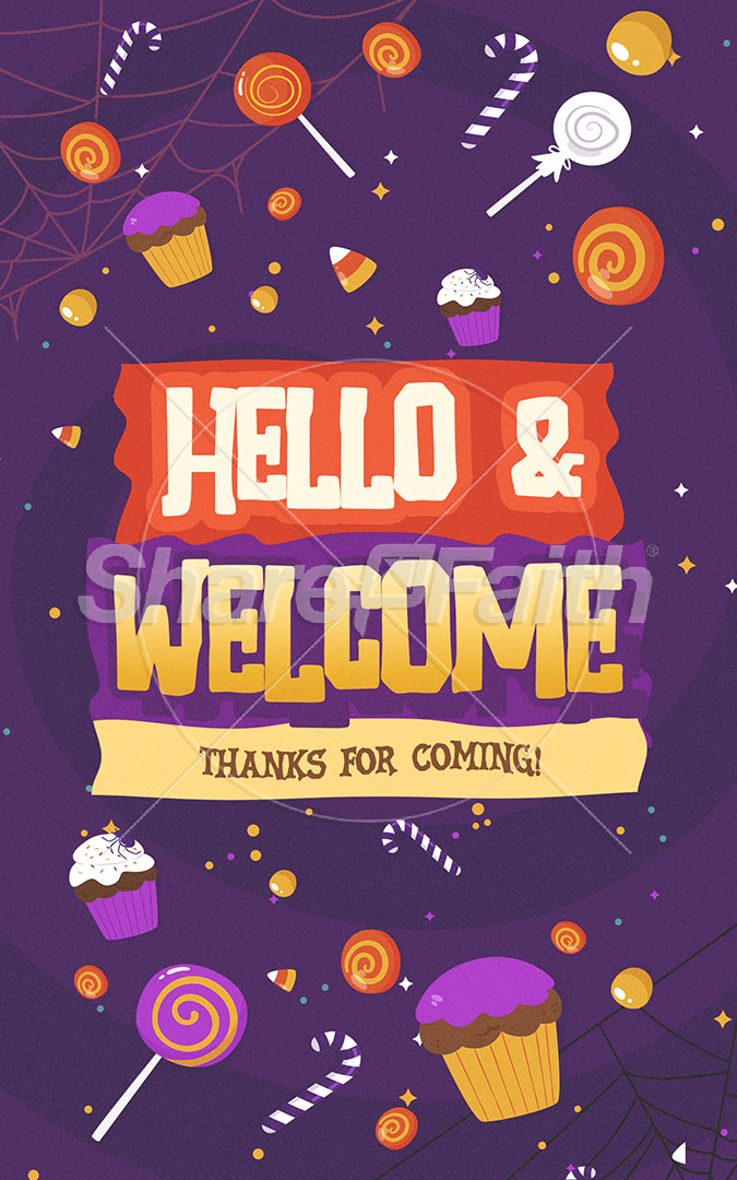 Candy Caravan: Bifold Bulletin Cover