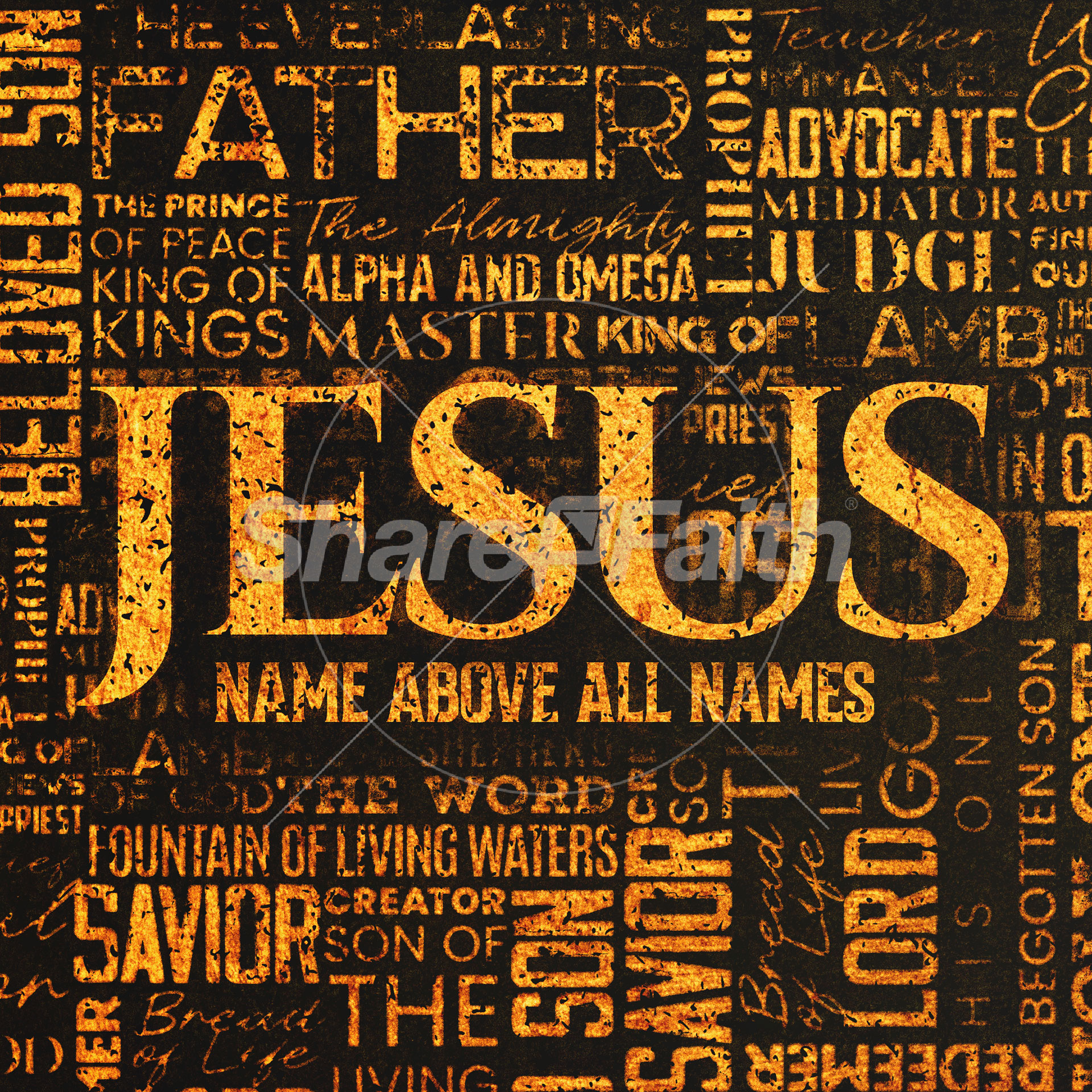 Jesus Name Above All Names: Social Media Graphics