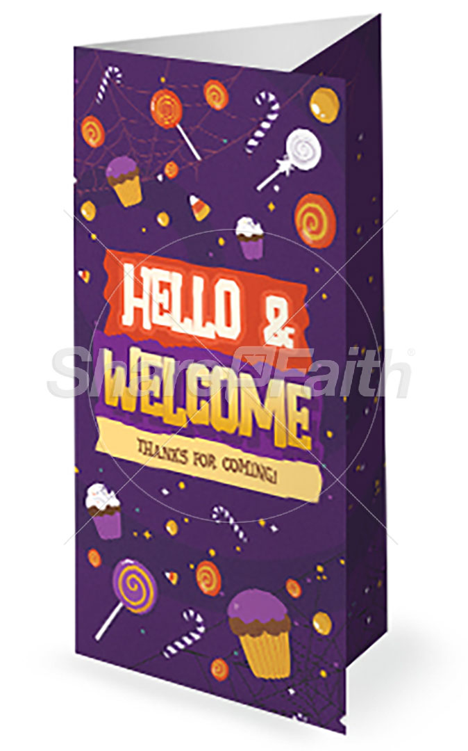 Candy Caravan: Trifold Bulletin Cover