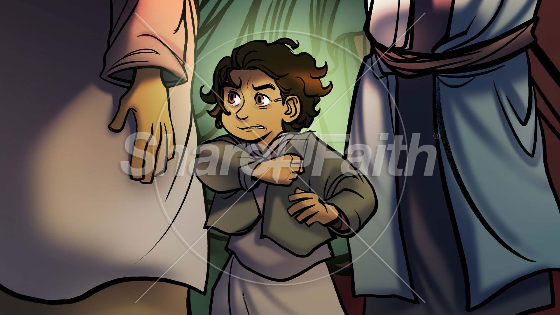 Matthew 19 – Little Children: Bible Story Slideshow