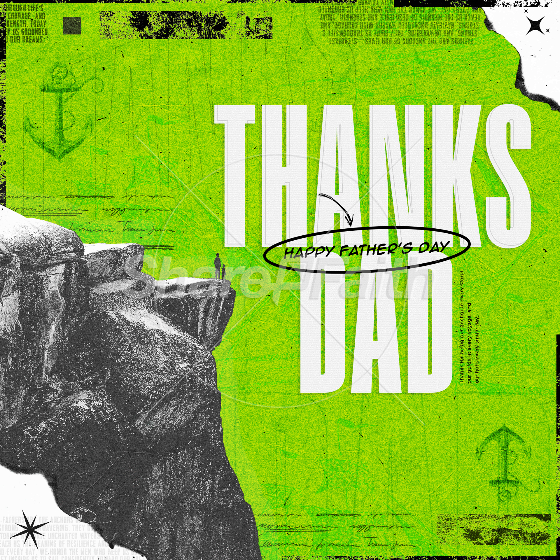 Happy Father’s Day: Social Media Graphic