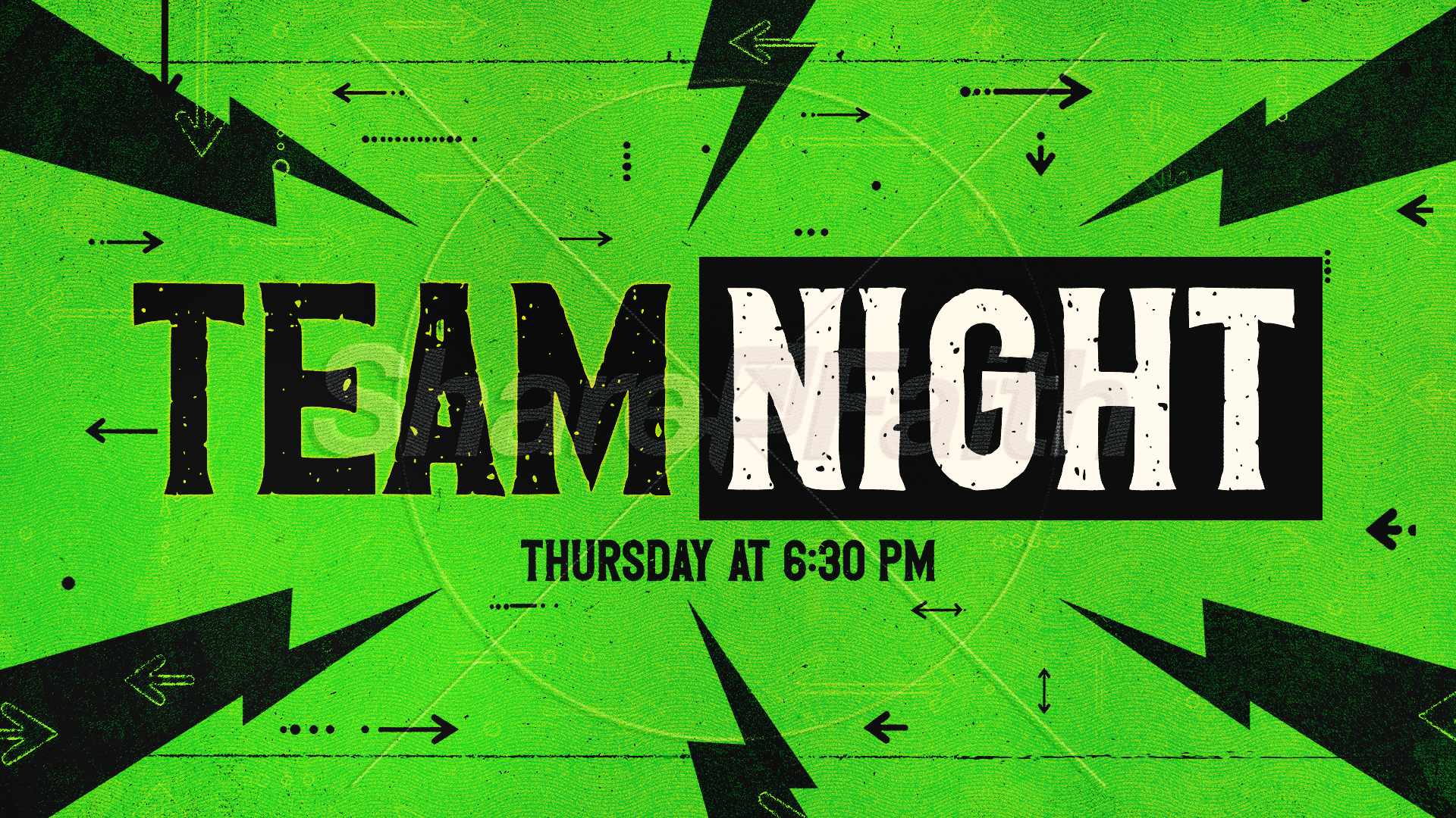 Move – Team Night: Title Graphics