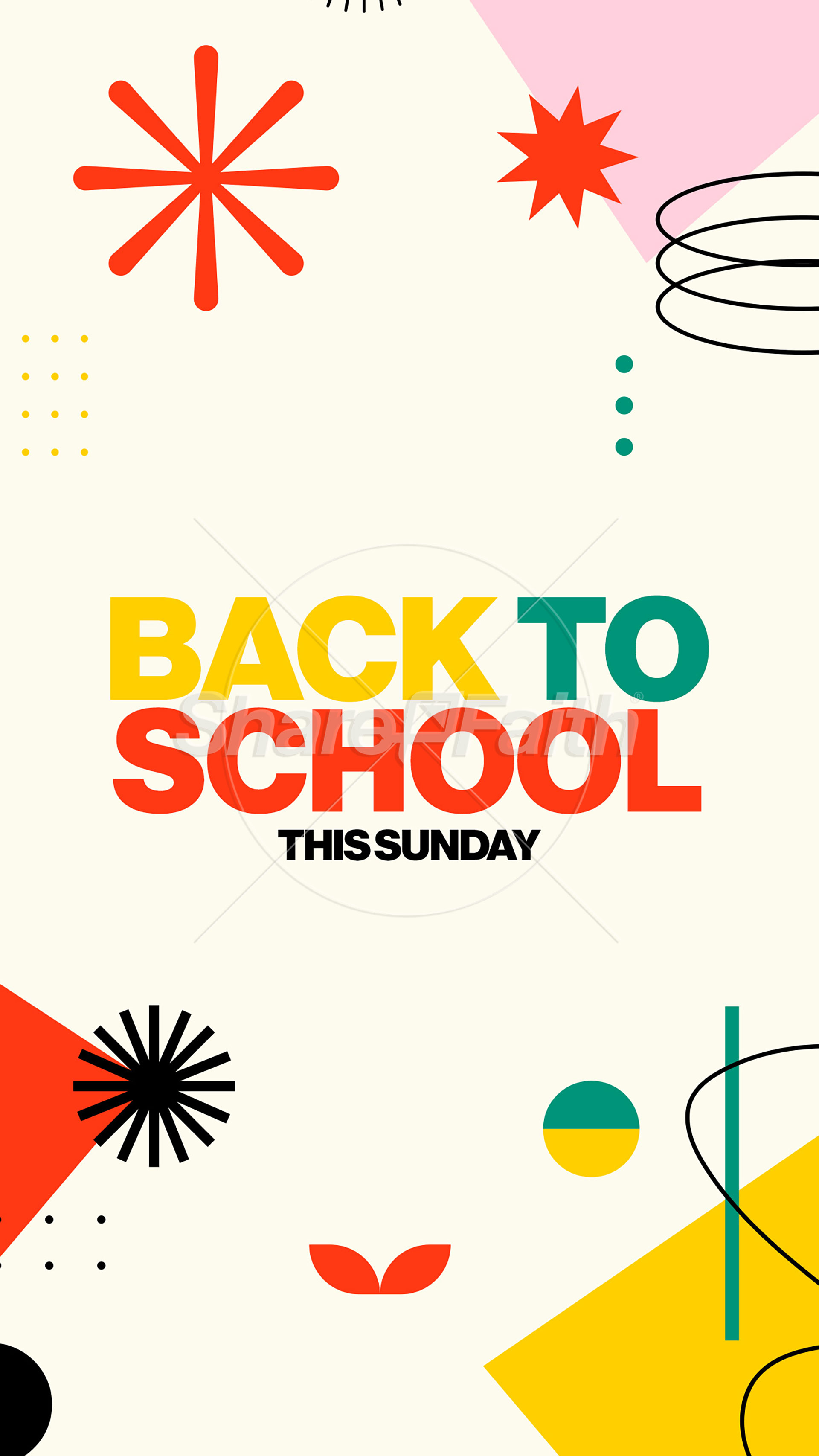 Back To School Prayer: Social Media Graphic