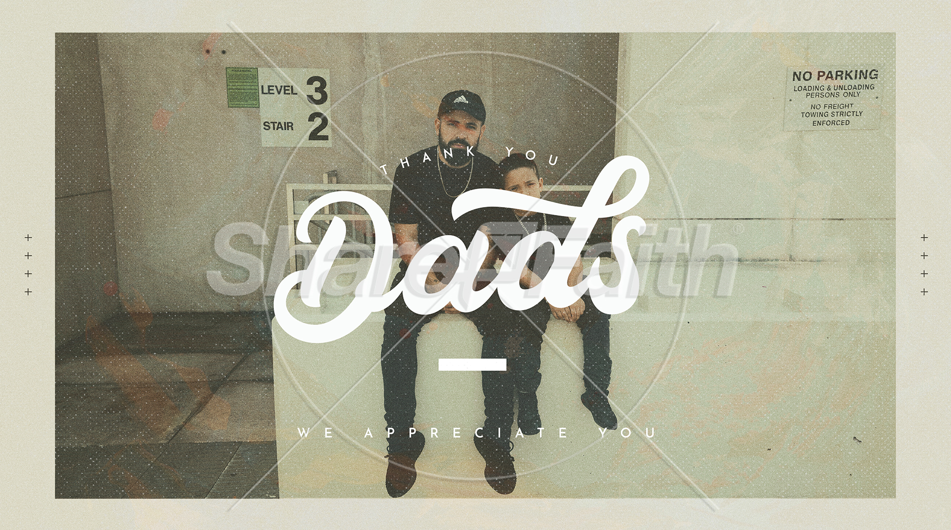 Thank You Dads Urban Grain: Title Graphic