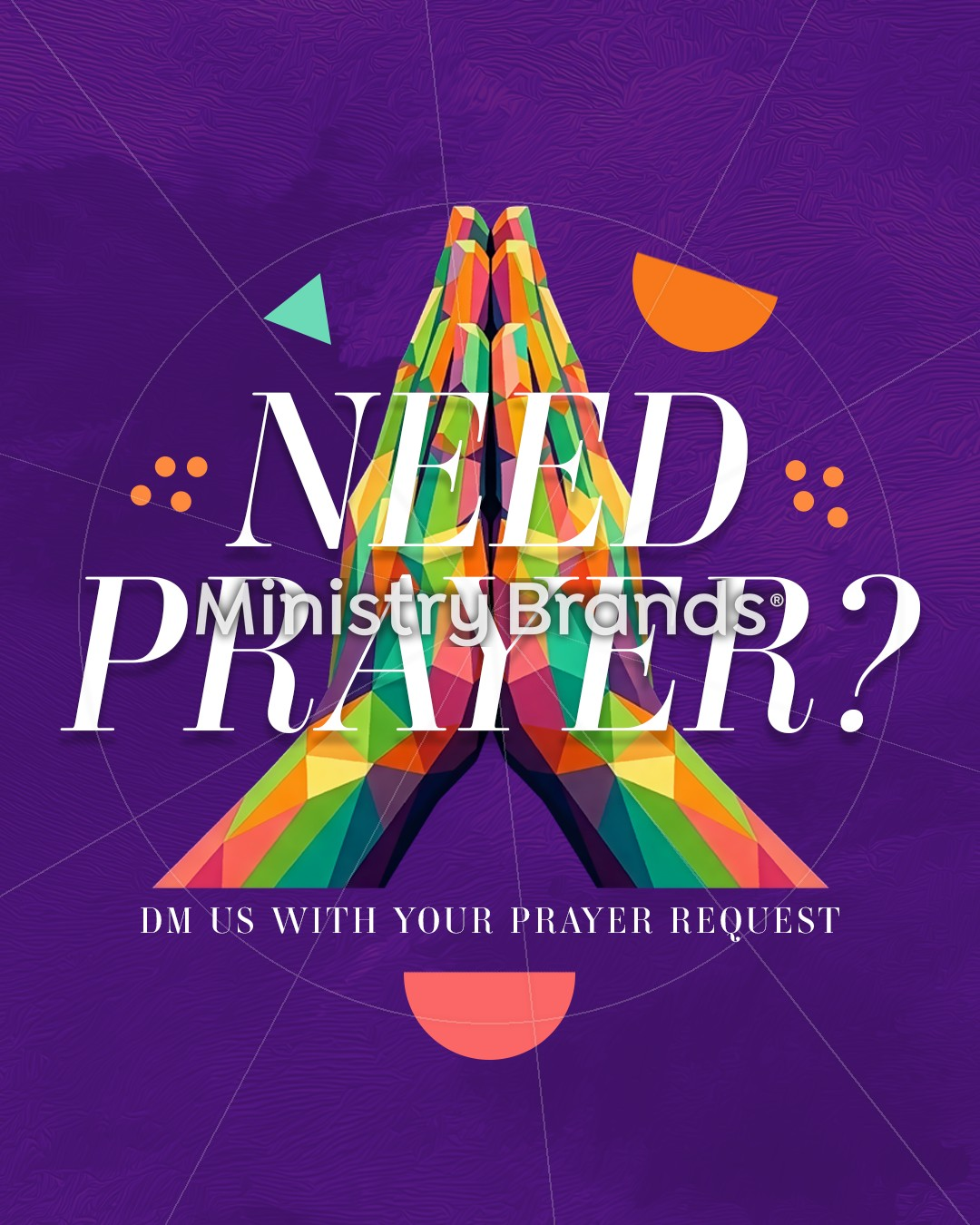 One Body Vibrant Mosaic – Social Prayer: Social Post