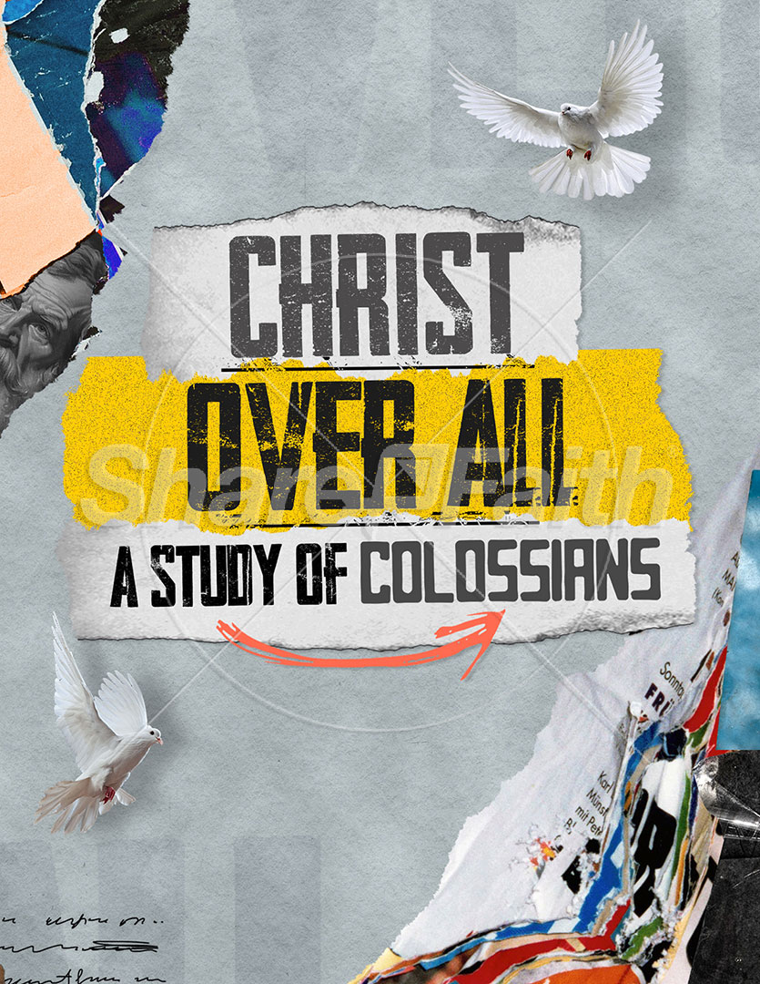 Christ Over All: Flyer