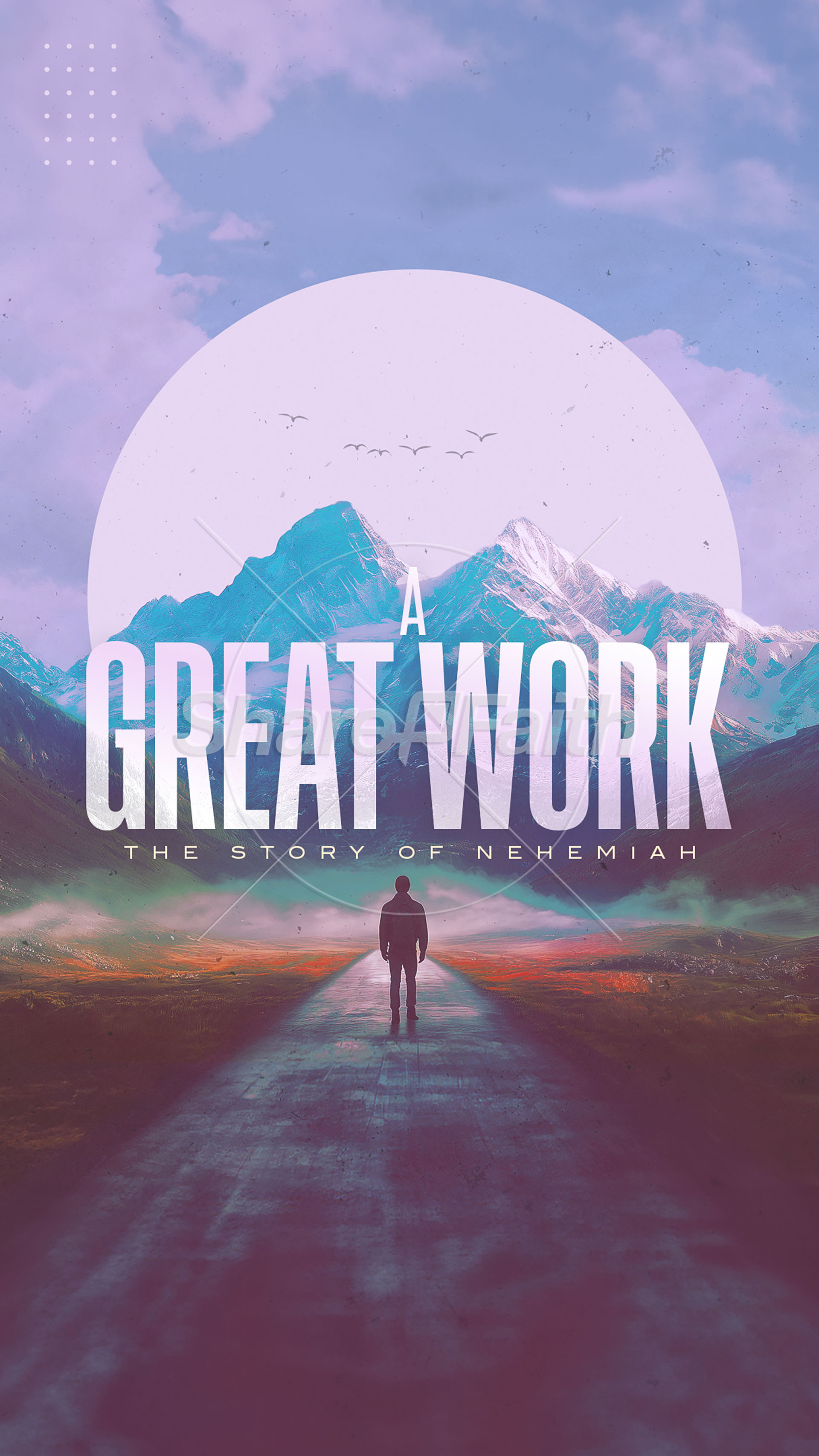 A Great Work: Social Media Graphic