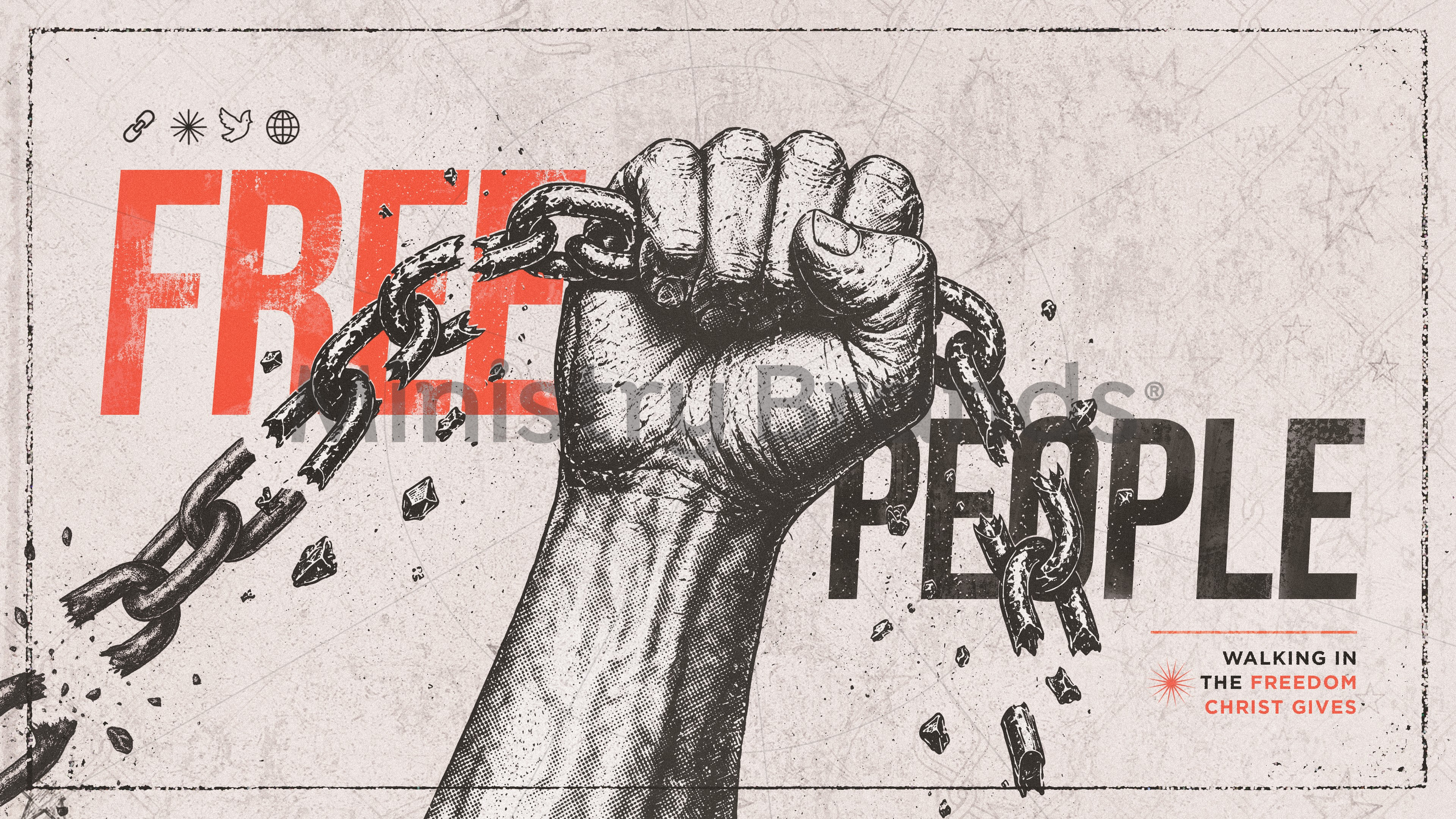 Free People Chain Breaking: Title Graphics