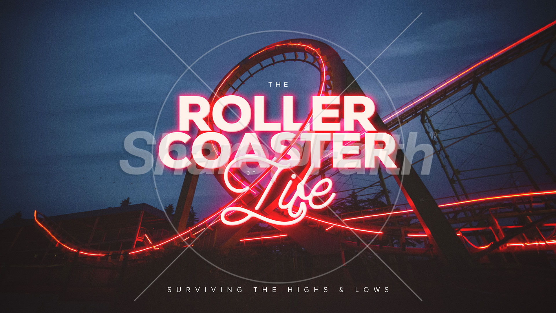 The Roller Coaster of Life: Title Graphic