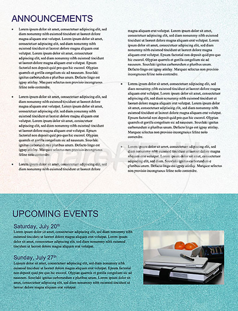Generous: Newsletter