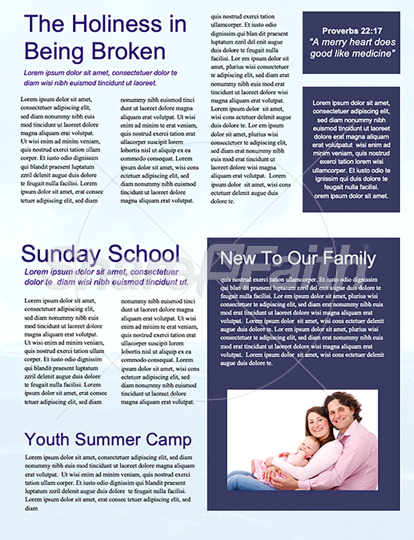 Giving Back to God: Newsletter