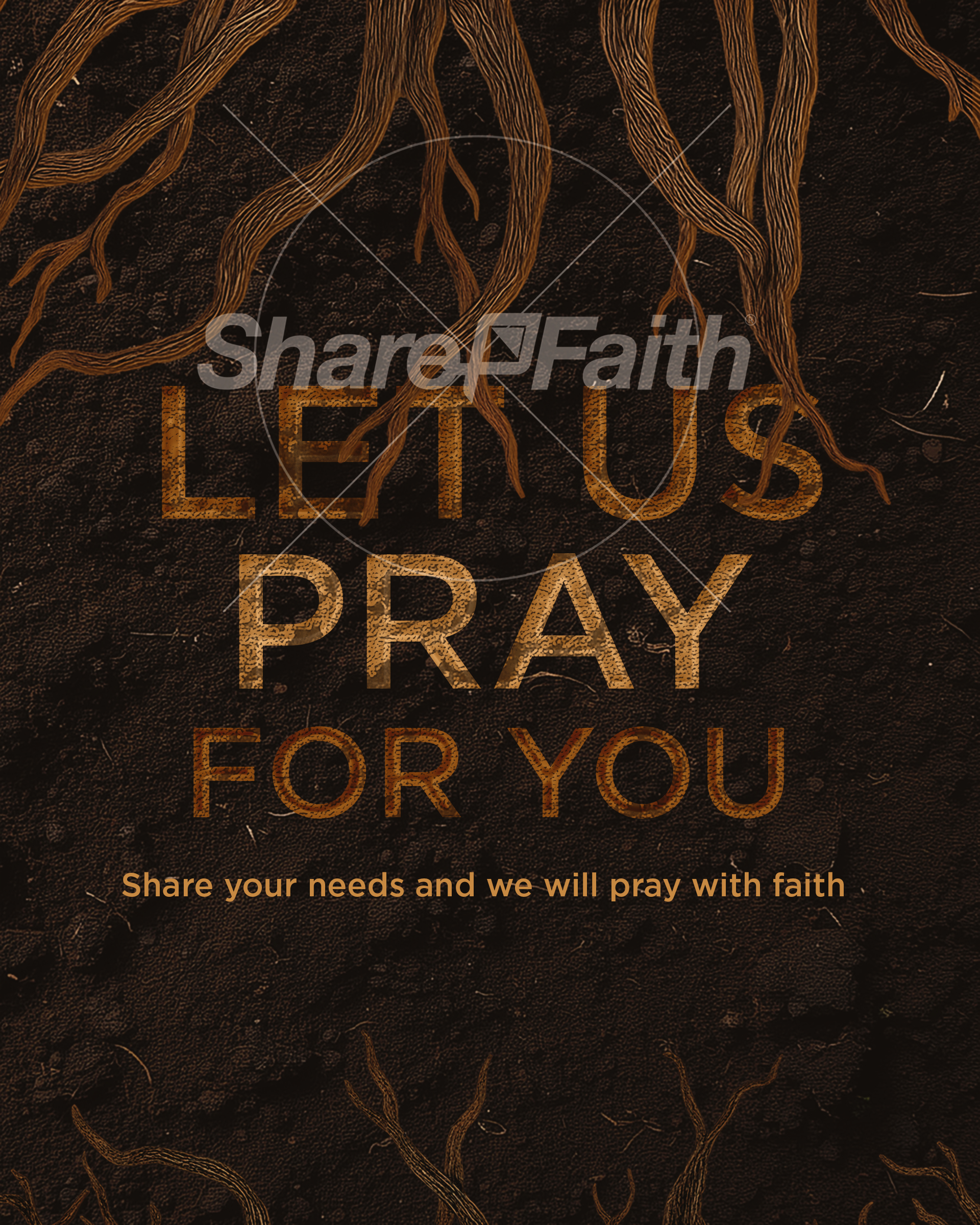 Rooted Rustic Roots – Prayer: Social Post