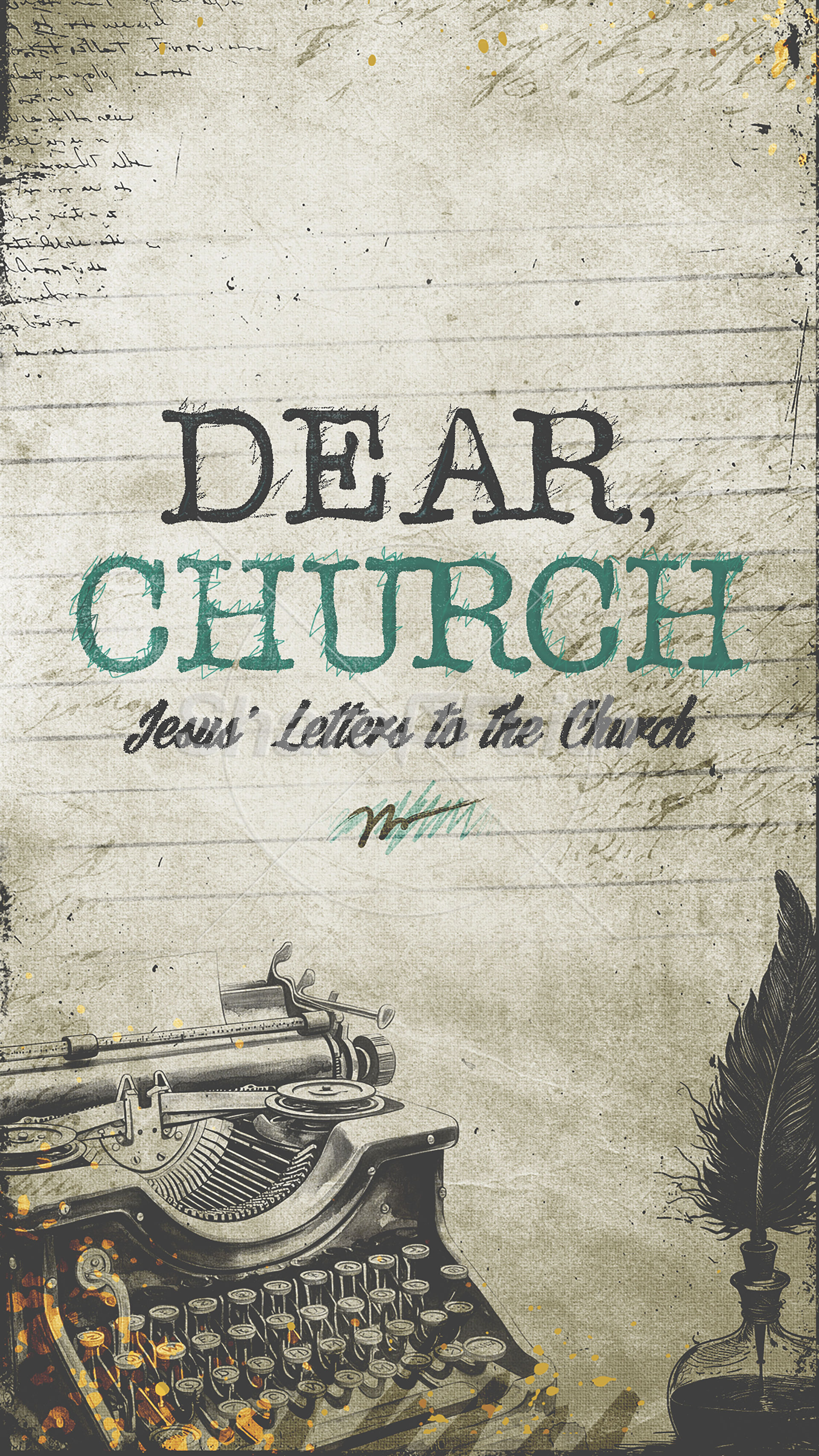 Dear Church: Social Media Graphic