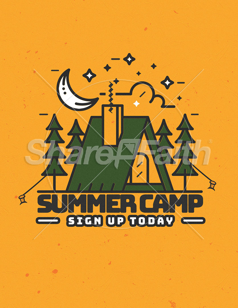 Summer Camp: Flyer